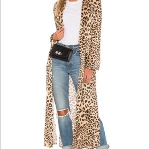 House of Harlow 1960 x Revolve Leopard Duster